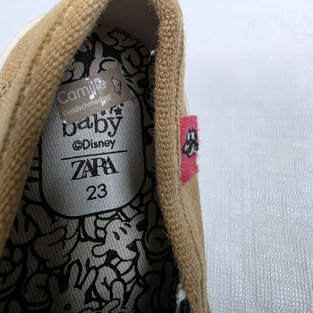 Zara‎ 23 Baby DISNEY Shoes Size 6 Infants Mickey Minnie